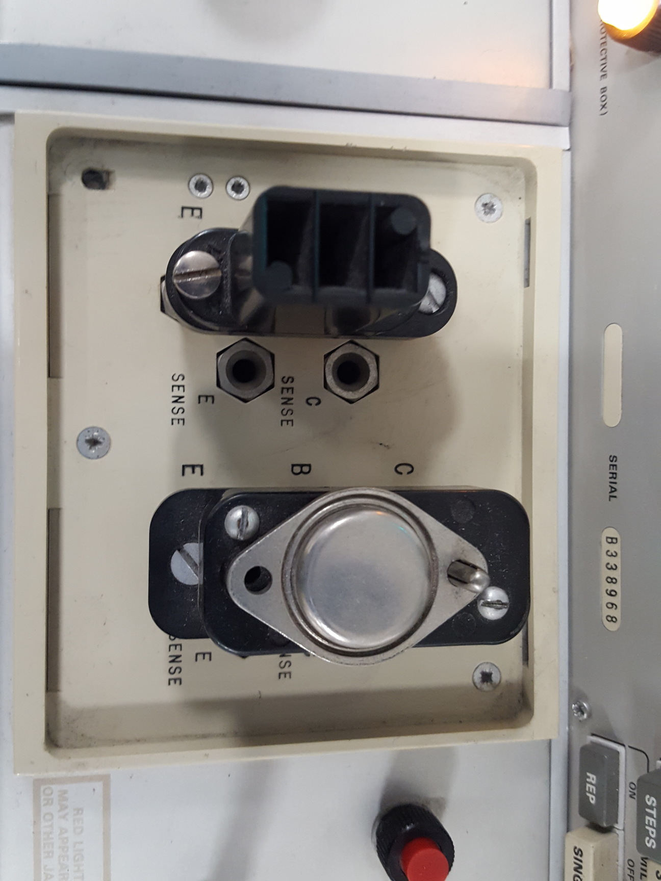Image of Tektronix Type 576 Curve Tracer Oscilloscope Lab