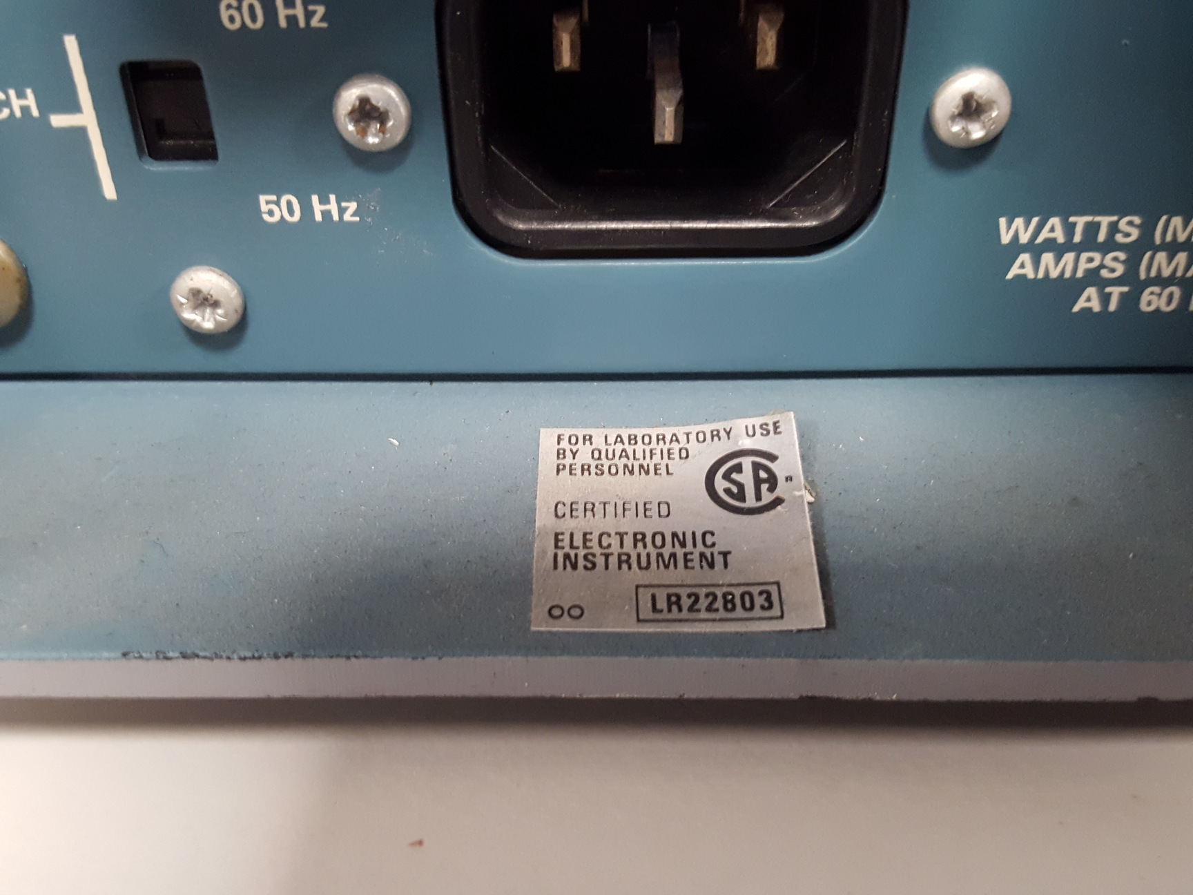 Image of Tektronix Type 576 Curve Tracer Oscilloscope Lab