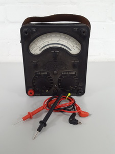 Thumbnail image of Vintage AVO Universal Avometer Model 8 Meter Lab