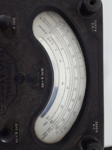 Thumbnail image of Vintage AVO Universal Avometer Model 8 Meter Lab