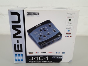 Thumbnail image of Creative Labs E-MU 0404 EM8761 USB Audio/MIDI Interface AV