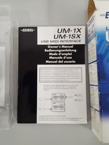 Thumbnail image of Edirol UM-1SX USB MIDI Interface Converter AV