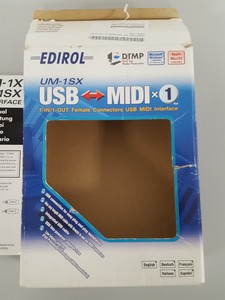 Thumbnail image of Edirol UM-1SX USB MIDI Interface Converter AV