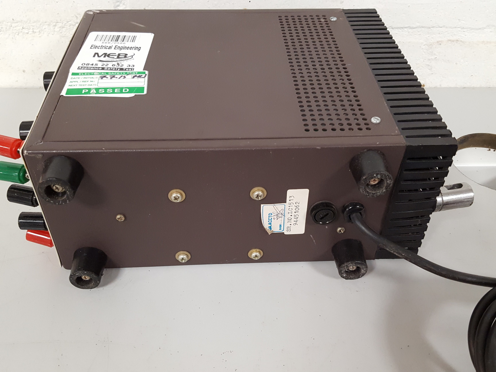 Image of SJ Electronics LC-1513 Regulated DC Power Supply Lab