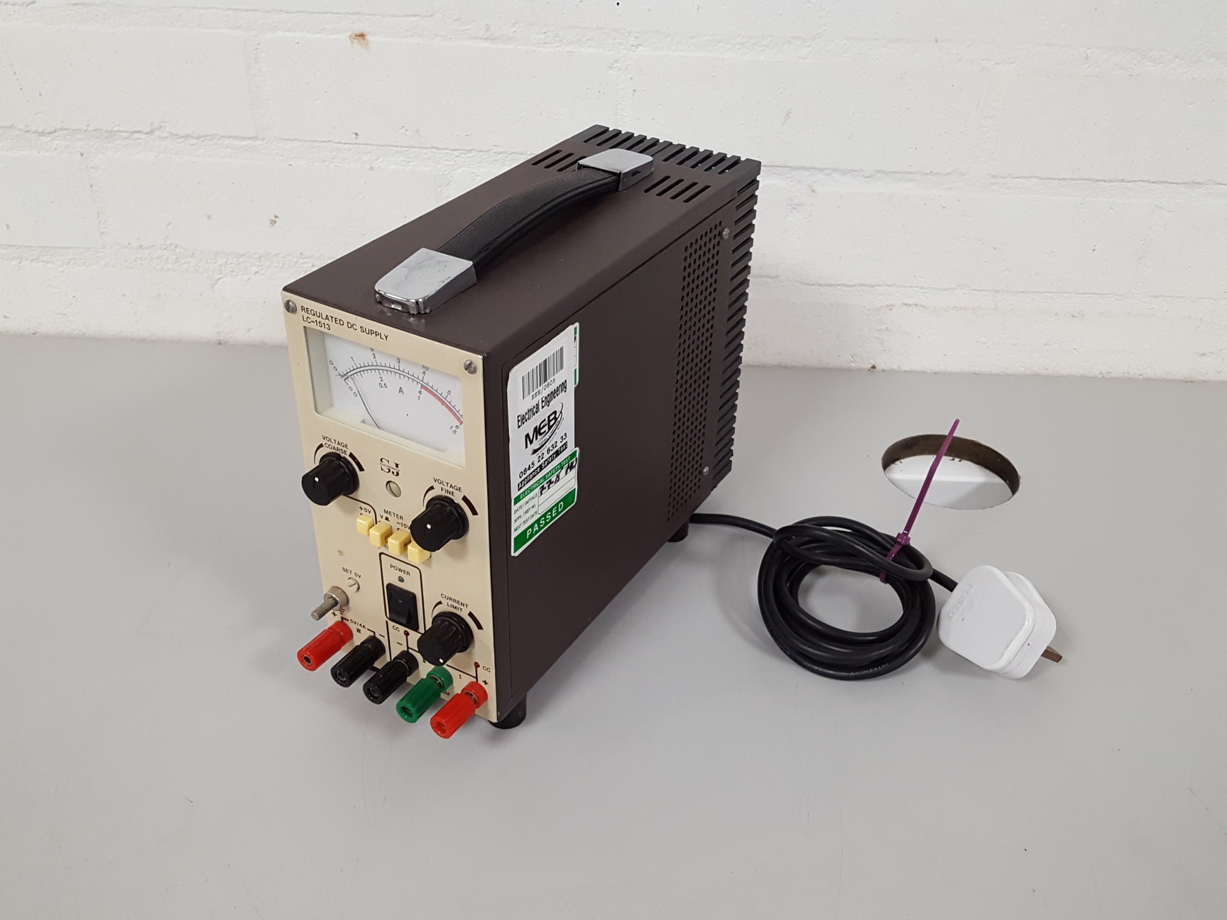 Image of SJ Electronics LC-1513 Regulated DC Power Supply Lab