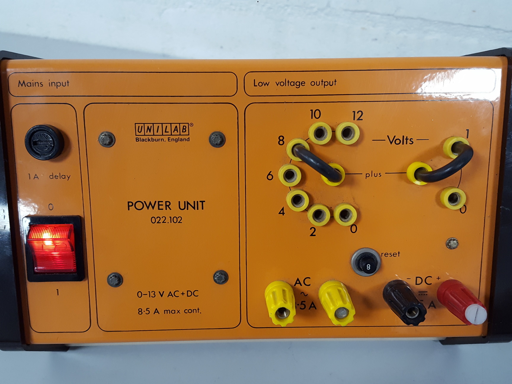 Image of Unilab 022.102 Stepped Voltage Power Unit Lab 