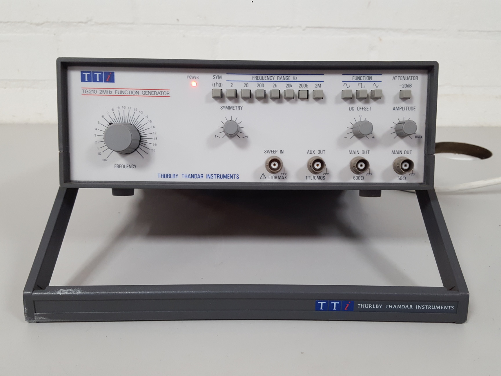 Image of Thurlby Thandar TG120 2MHz Function Generator Lab