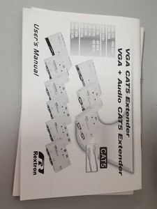 Thumbnail image of 3 x Rextron CAT 5 VGA (+ Audio) Extender (1 x EV12L & 2 x EVO2R Units)