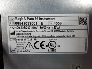 Thumbnail image of Roche MagNA Pure 96 & Hamilton FLOW PCR System Lab Nucleic Extraction & Handling
