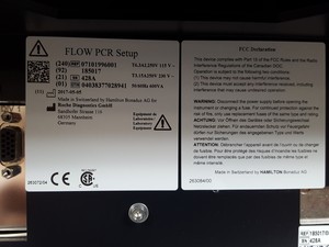 Thumbnail image of Roche MagNA Pure 96 & Hamilton FLOW PCR System Lab Nucleic Extraction & Handling
