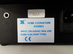 Thumbnail image of Xytronic 426DLX Benchtop Soldering Iron Fume Extractor Workshop Equipment