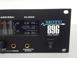 Thumbnail image of Motu 896 96kHz Firewire Computer Audio Recording Interface AV 