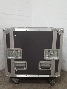 Thumbnail image of IMG Stage Line 12U Wheeled Rack Case Cabinet 