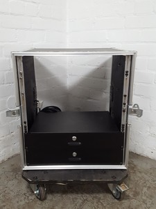 Thumbnail image of IMG Stage Line 12U Wheeled Rack Case Cabinet 