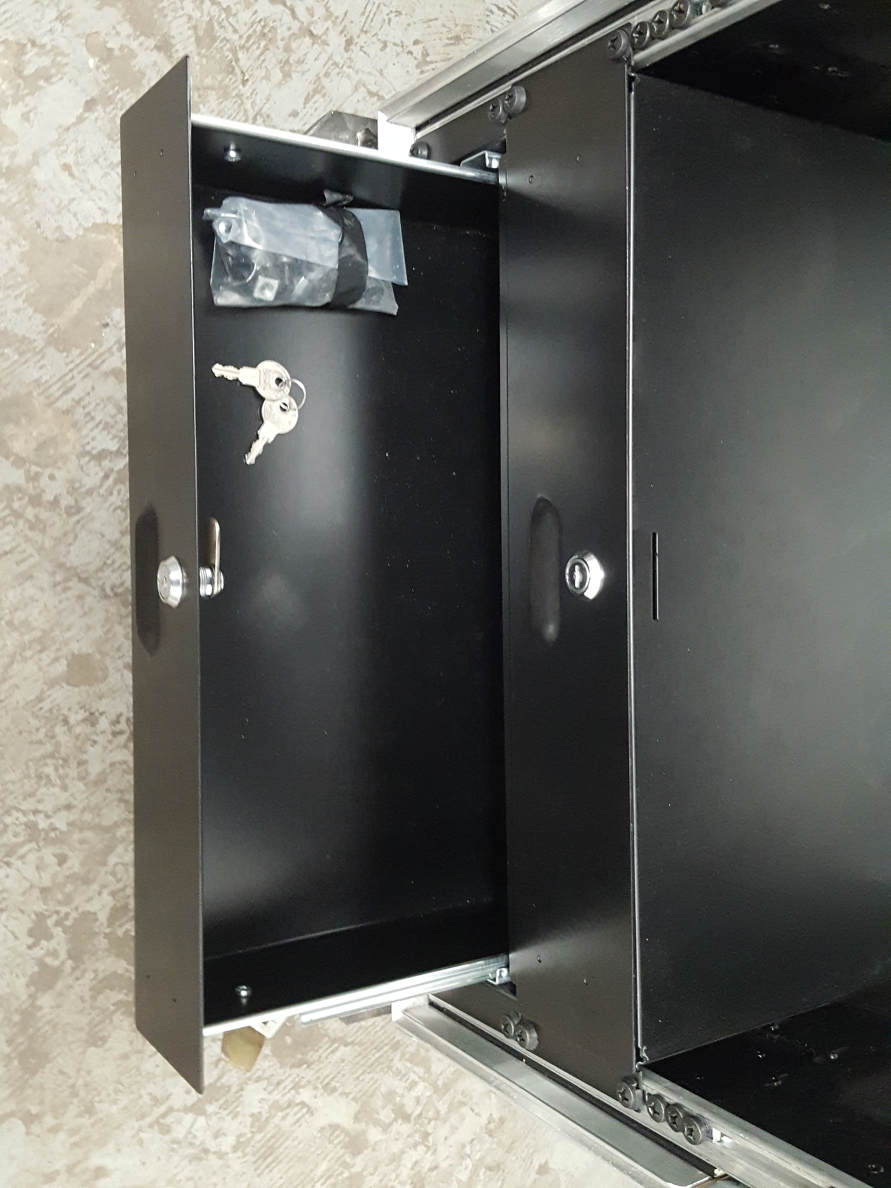 Image of IMG Stage Line 12U Wheeled Rack Case Cabinet 