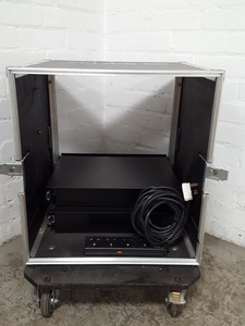 Thumbnail image of IMG Stage Line 12U Wheeled Rack Case Cabinet 