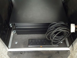 Thumbnail image of IMG Stage Line 12U Wheeled Rack Case Cabinet 