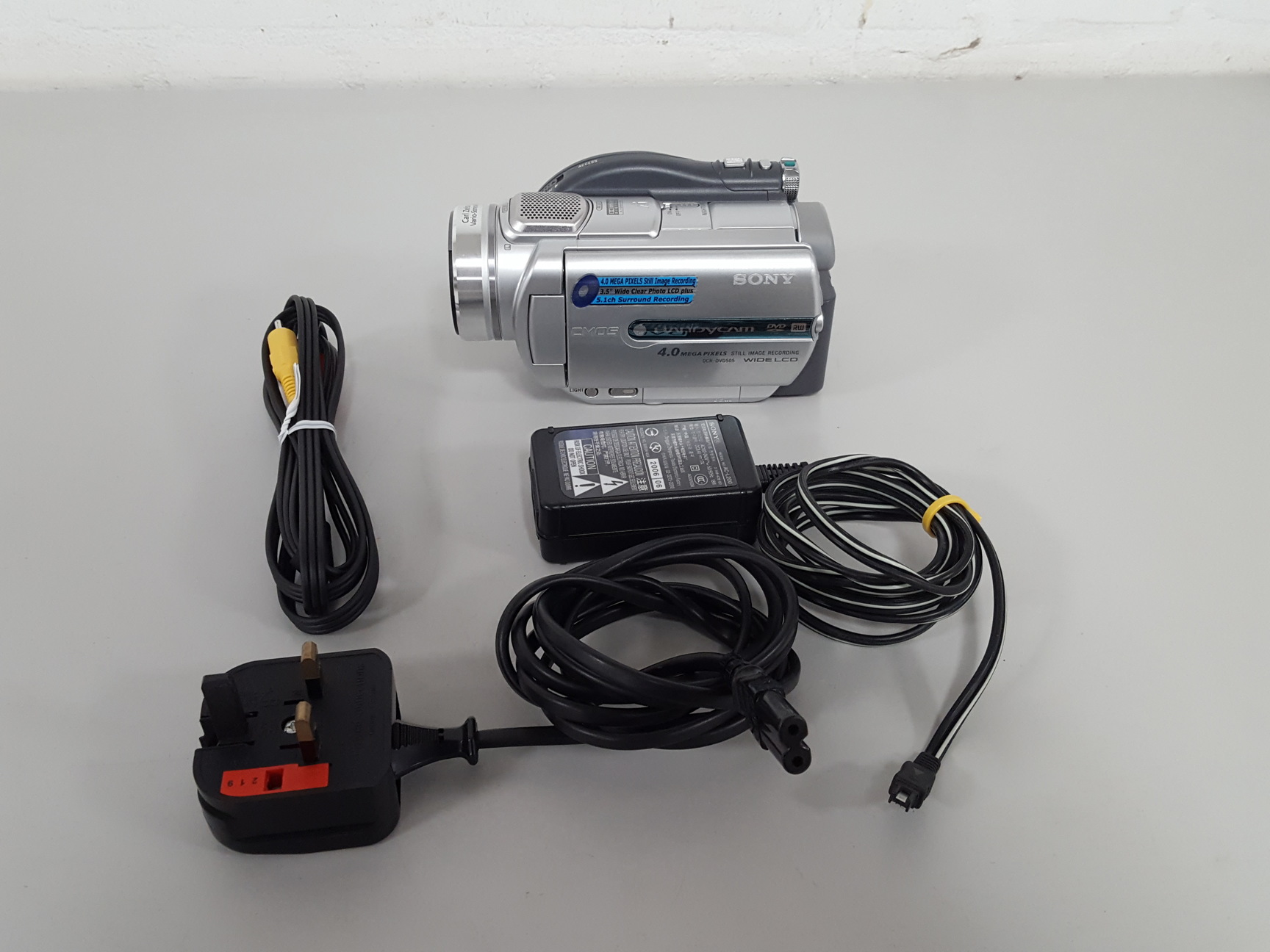 Image of Sony Handycam DCR-DVD505E Digital Video Camera Recorder AV Equipment