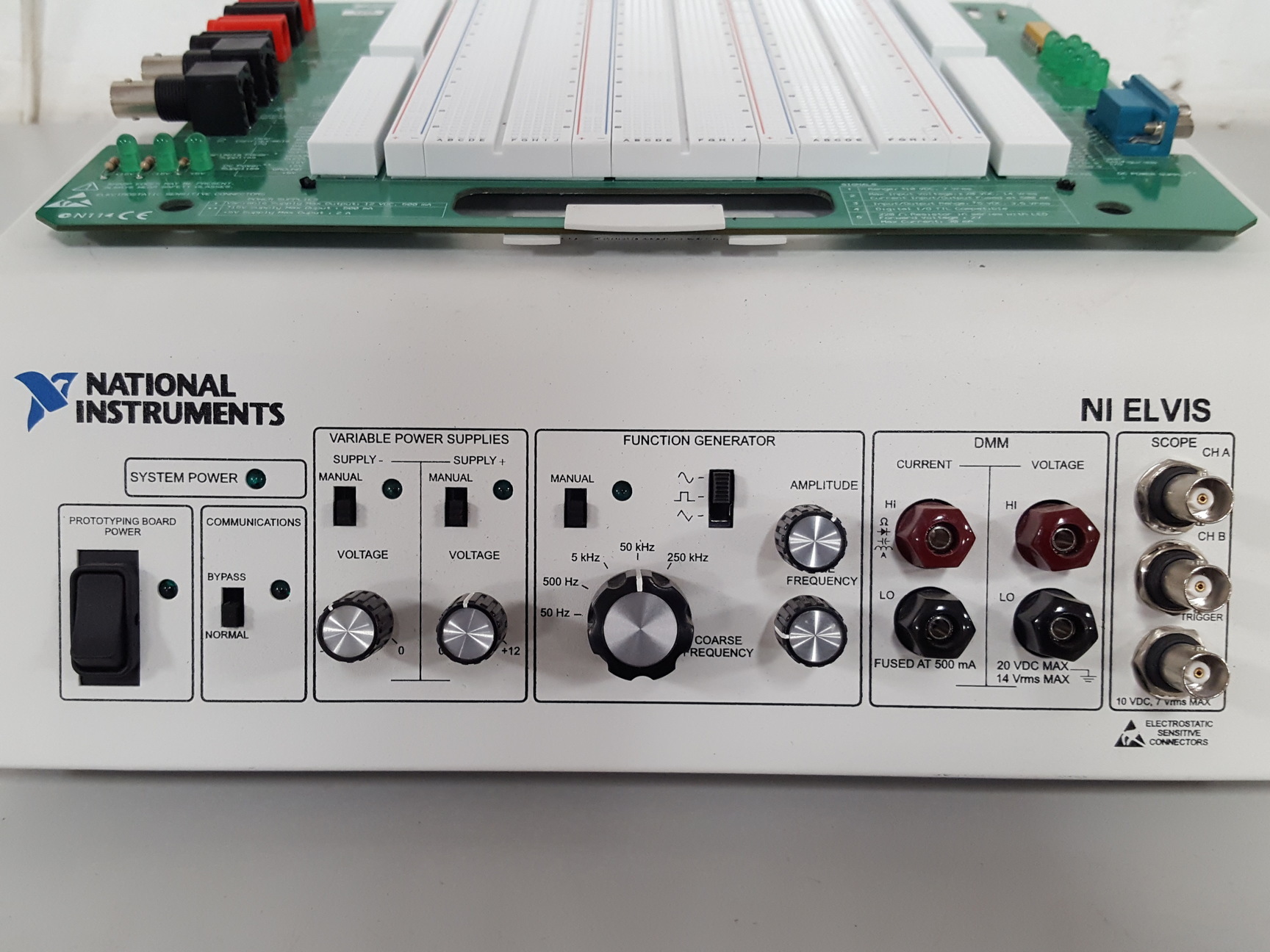 Image of National Instruments ELVIS System + USB-6251, BP-1 Battery, Labview 2009