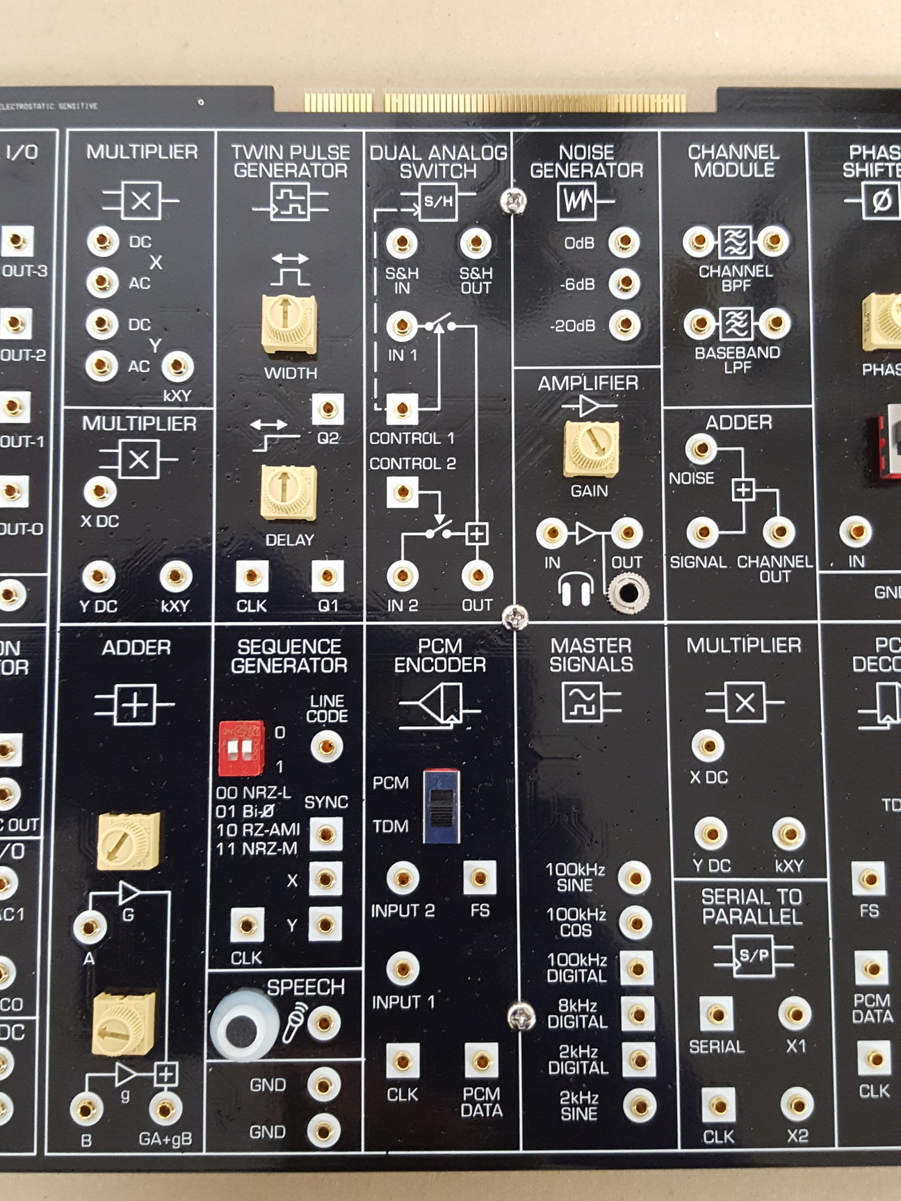 Image of Emona Telecomms Trainer-ETT-202 Datex + Software & Manual Lab