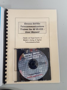 Thumbnail image of Emona Telecomms Trainer-ETT-202 Datex + Software & Manual Lab