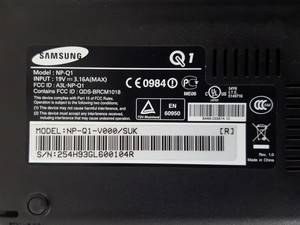 Thumbnail image of 3x Samsung NP-Q1 7" Ultra Mobile PC Tablet Computer Windows XP