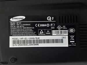 Thumbnail image of 3x Samsung NP-Q1 7" Ultra Mobile PC Tablet Computer Windows XP
