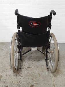 Thumbnail image of Enigma Lightweight Self-Propelled Foldable Steel Wheelchair