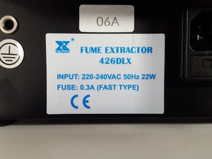 Thumbnail image of Xytronic 426DLX Soldering Iron Fume Extractor Lab