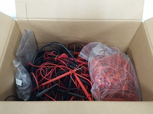 Thumbnail image of Large Collection of Oscilloscope Test Probes & Spares Lab