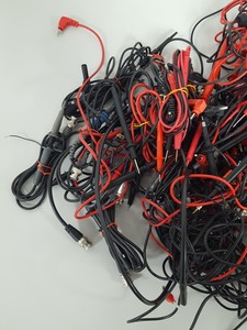 Thumbnail image of Large Collection of Oscilloscope Test Probes & Spares Lab