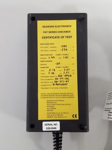 Thumbnail image of Seaward Electronics PAT Series Check Box Testing Lab 