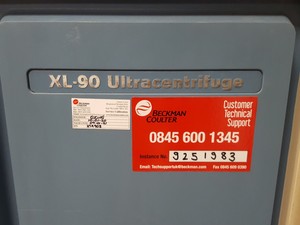 Thumbnail image of Beckman Coulter Optima XL-90 Ultra Centrifuge Lab