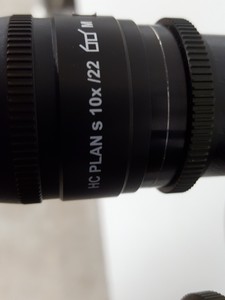 Thumbnail image of Leica DMIRE2 Inverted Confocal Microscope Spares / Repairs Lab HC Plan S 10x