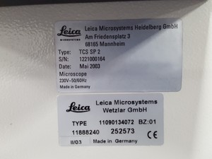 Thumbnail image of Leica DMIRE2 Inverted Confocal Microscope Spares / Repairs Lab HC Plan S 10x