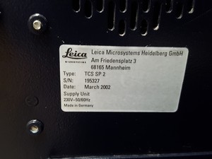Thumbnail image of Leica TCS SP2 Supply Unit Table & Scan Unit Confocal Microscope Lab