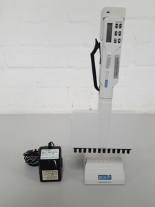 Thumbnail image of Bio-Hit 25-250ul Proline 12 Multi-Channel Mechanical Pipette Lab