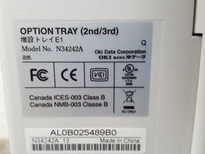 Thumbnail image of OKI C810 Digital Color Laser Printer Model No 4399021A.
