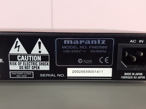 Thumbnail image of Marantz PMD560 Solid State Recorder Professional 