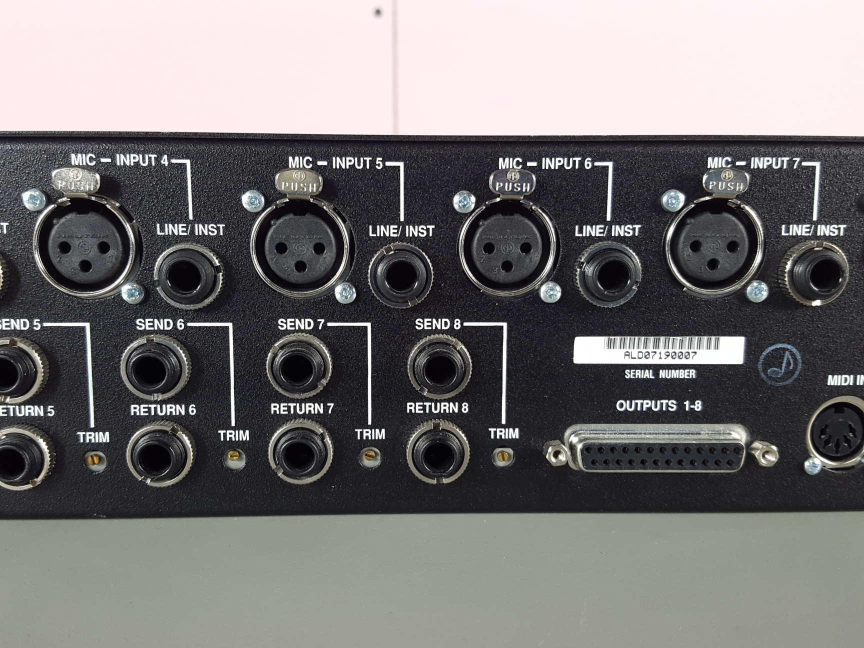 Image of Digidesign PRE 8-Channel Mic Preamplifier Spares / Repairs