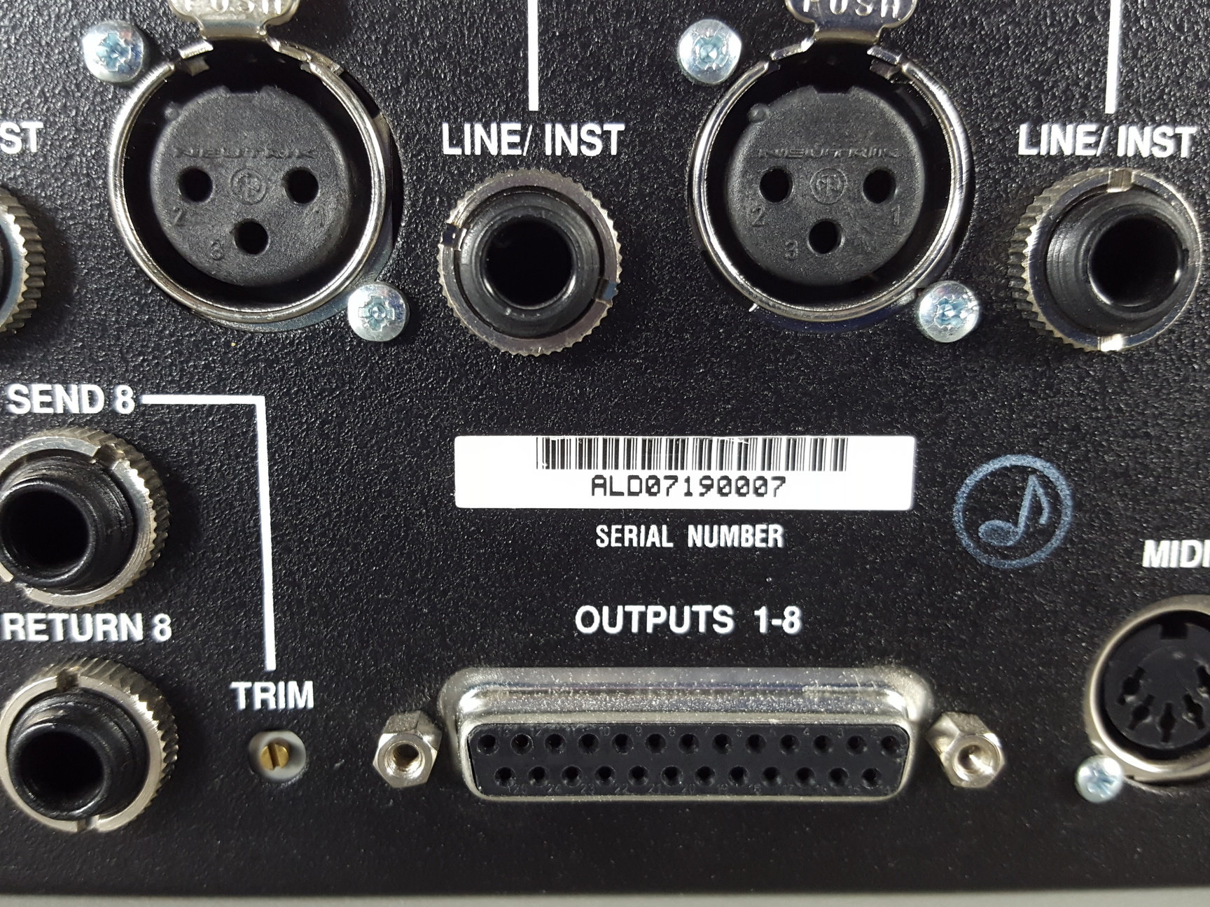 Image of Digidesign PRE 8-Channel Mic Preamplifier Spares / Repairs