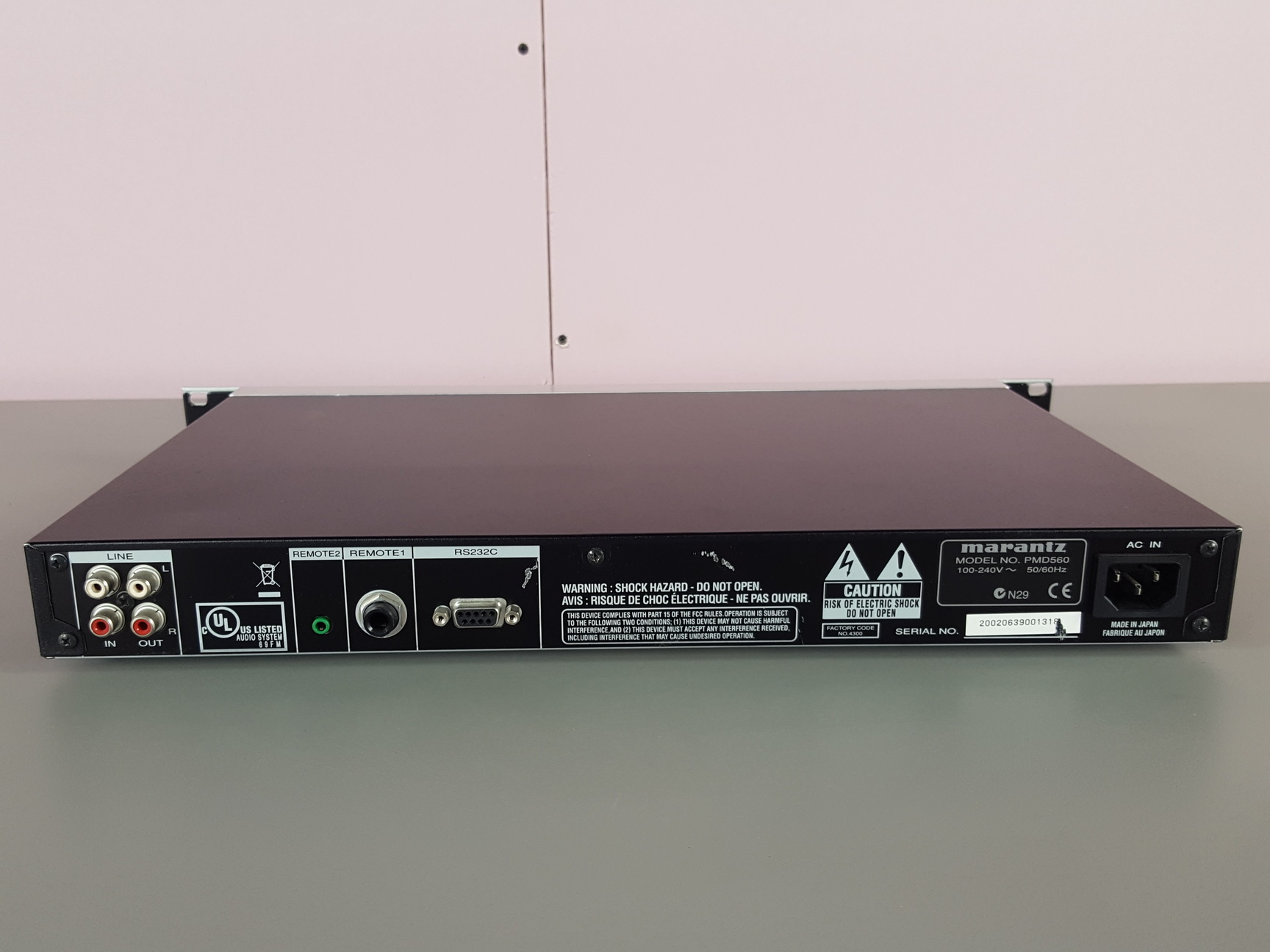 Image of Marantz PMD560 Professional Solid State Recorder 