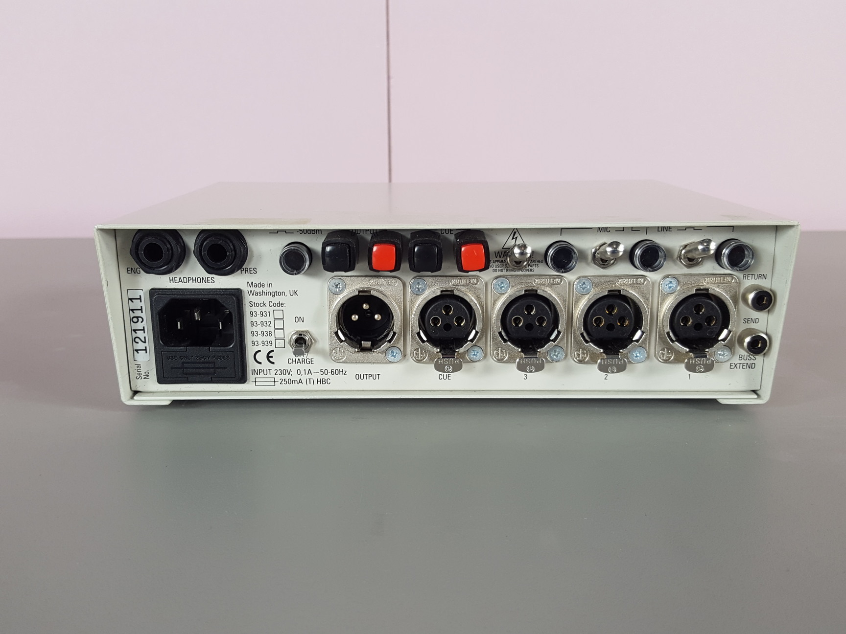 Image of Canford Audio ASC Minx Portable Mixer
