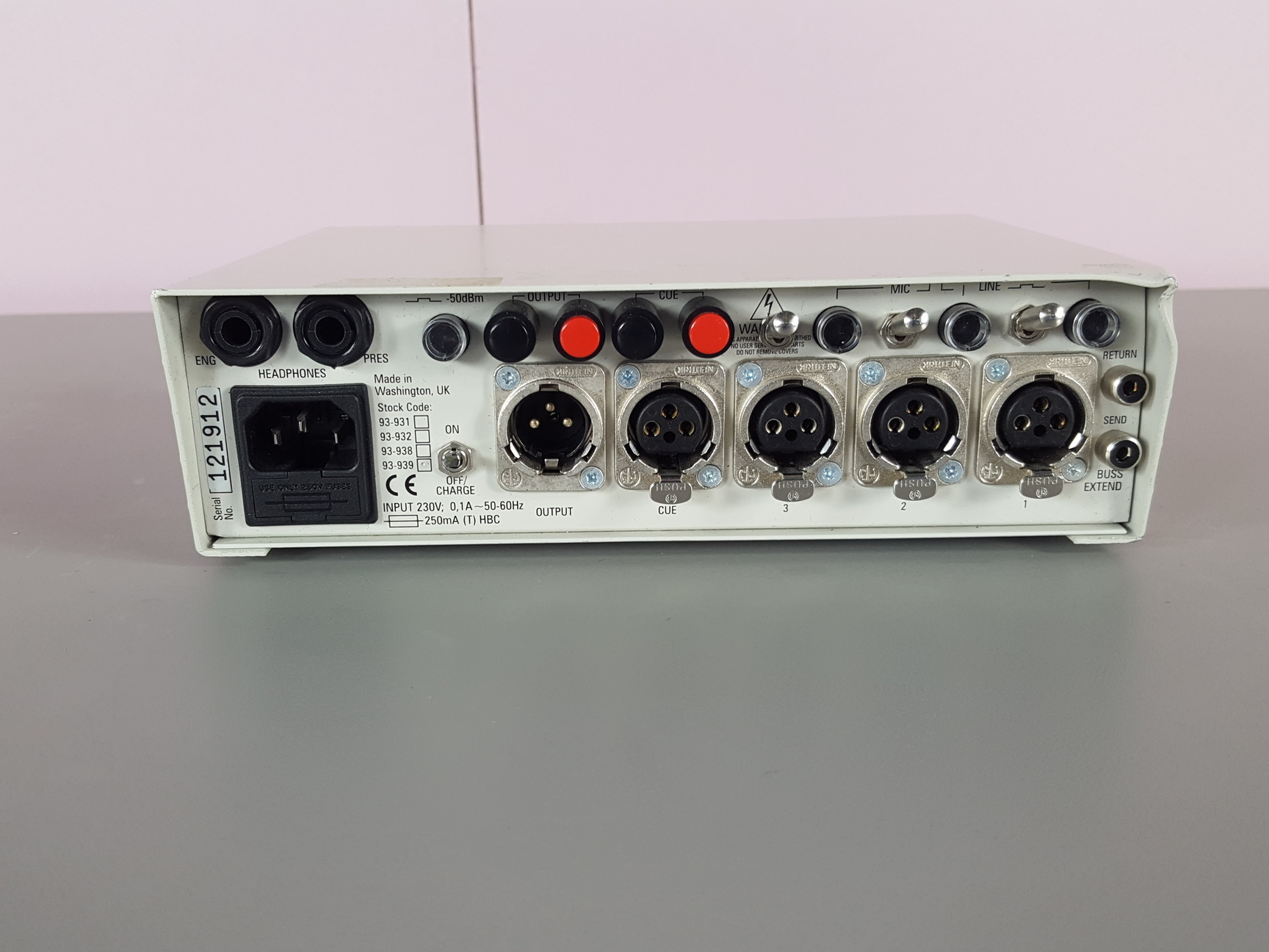 Image of Canford Audio ASC Minx Portable Mixer