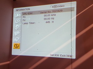 Thumbnail image of Sony VPL-EX4 LCD Projector + Remote & Carry Bag