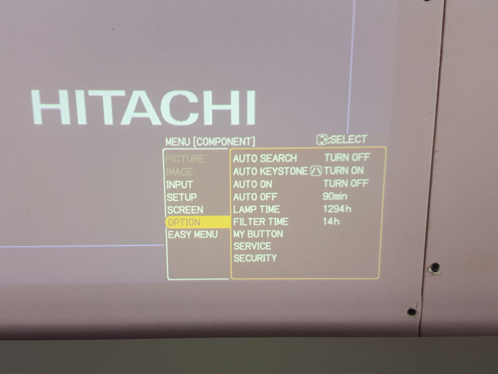 Image of Hitachi CP-X260 LCD Projector