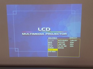 Thumbnail image of Hitachi ED-X8250 TRI-LCD Projector
