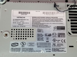 Thumbnail image of Hitachi CPX1EF XGA Ultraportable Projector