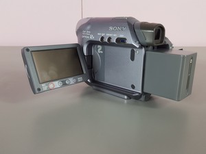 Thumbnail image of Pair of Sony DCR-HC39E & DCR-PC5E Digital Camcorders Handycam