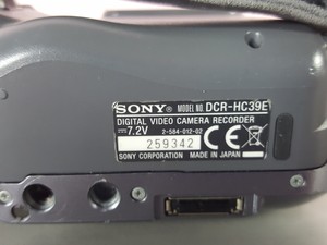 Thumbnail image of Pair of Sony DCR-HC39E & DCR-PC5E Digital Camcorders Handycam